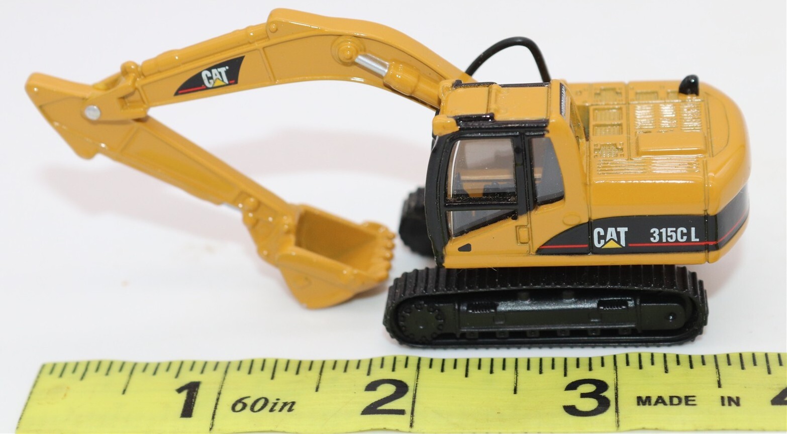 CAT Caterpillar 315C L Hydraulic Excavator Yellow Diecast Model by Die
