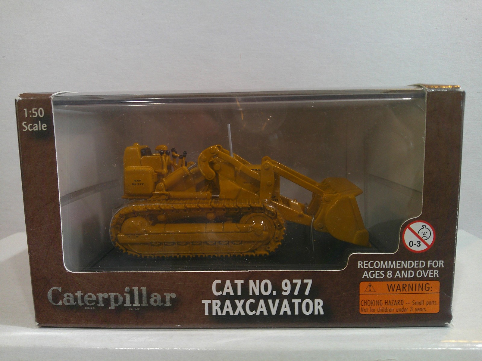 Norscot CAT NO. 977 Traxcavator 1:50 Scale Yellow VG Sealed Package