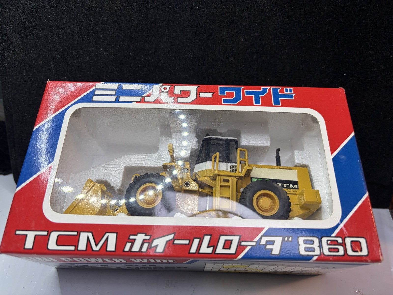 TCM 860 Wheel Loader Goodswave 1:50 Scale Diecast Model Shinsei Vintage NIB