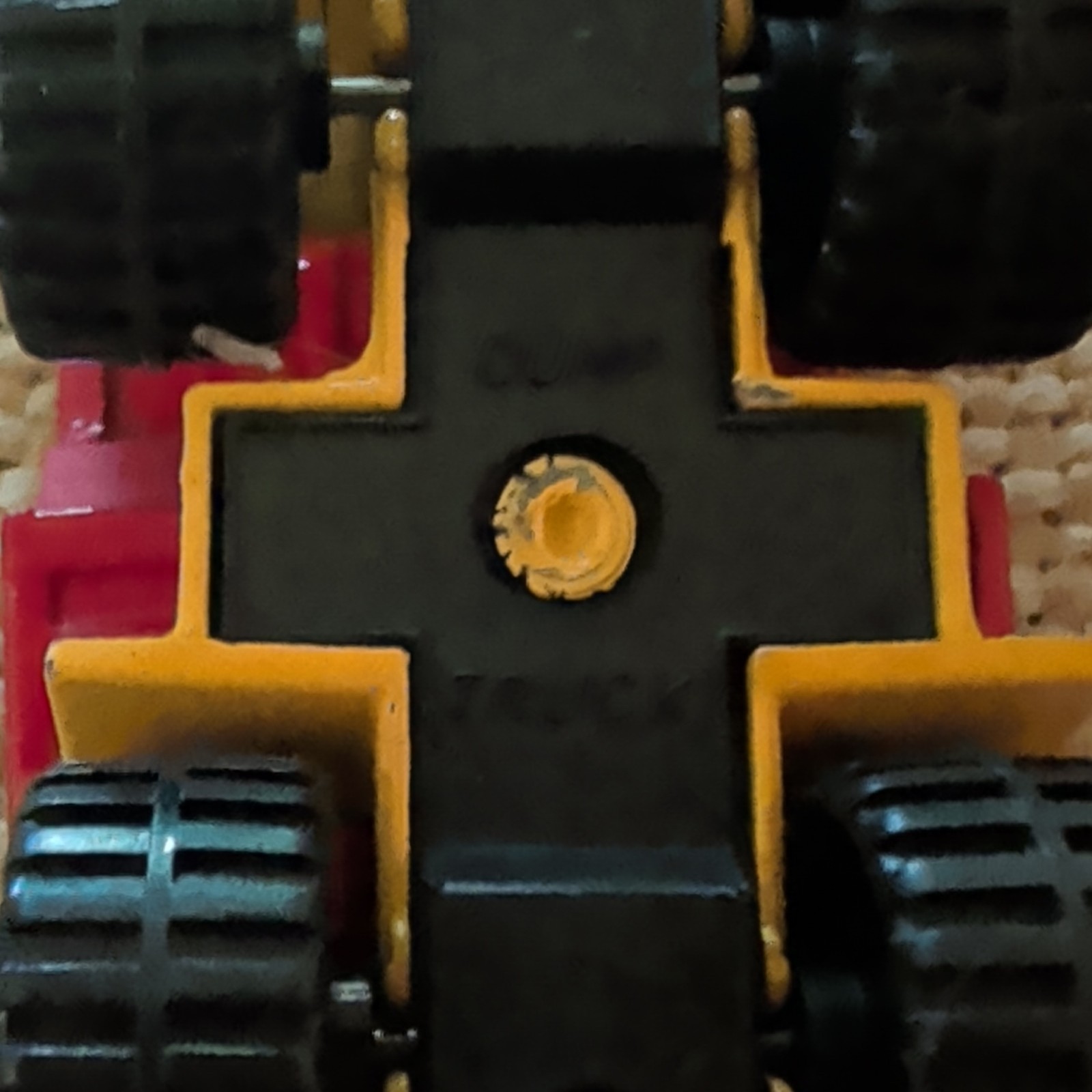 Corgi Juniors Euclid Dump Truck 1/140 Scale Diecast Yellow Red