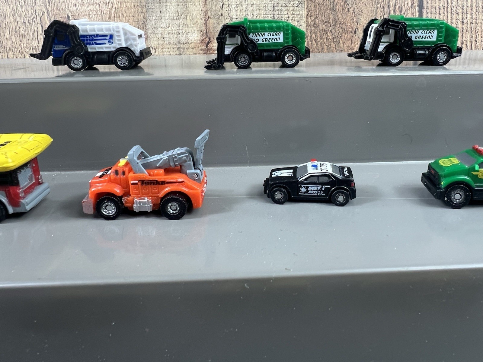 Tonka Mighty Wheels Diecast Dozer Dumptruck Construction & Rescue Vehicles Lot