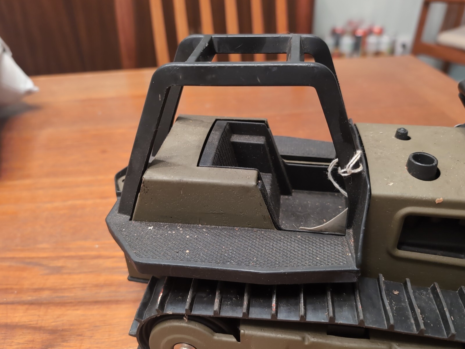 Vintage Tonka G.I. Joe Steel Brigade Military Bulldozer Restored Adjusable Blade