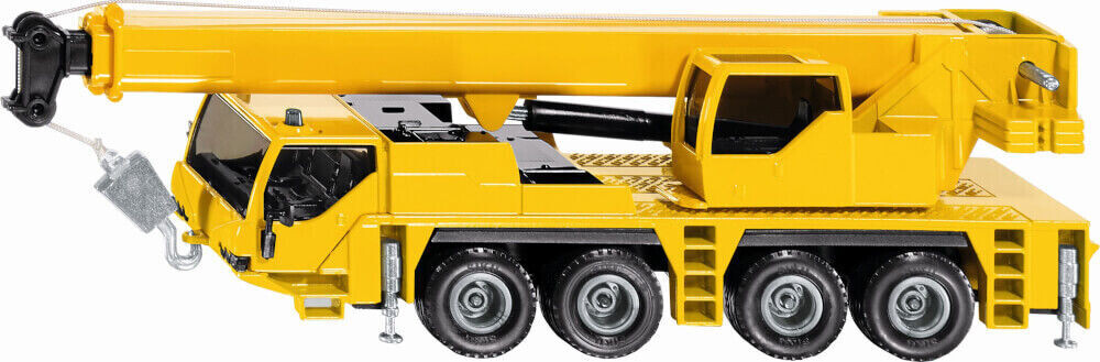 SIKU SUPER 1:55 DIE CAST TRUCK CRANE YELLOW MOBILE CRANE ART 2110
