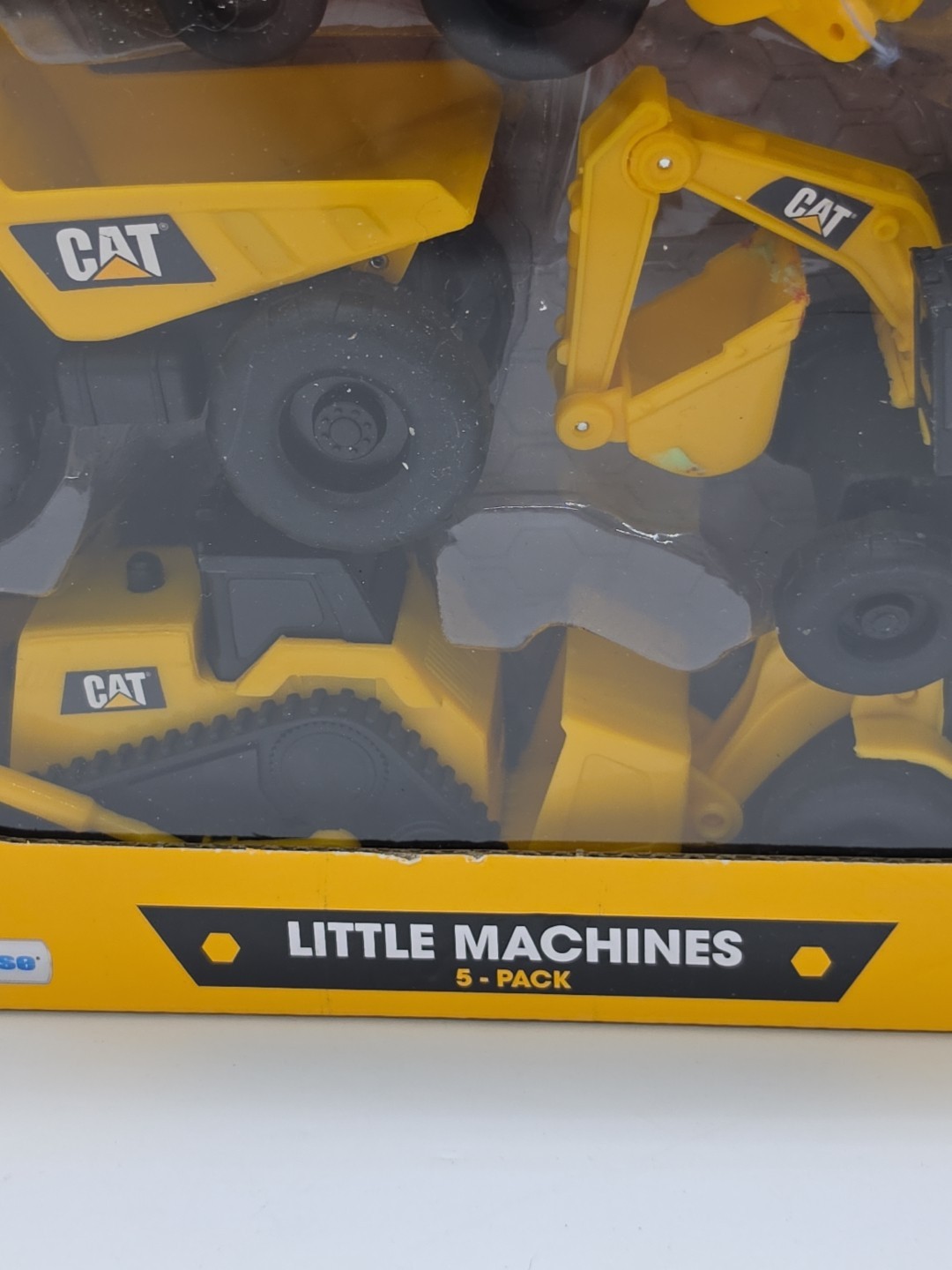 CAT Construction Toys Little Machines Truck Toy Set 5 Piece set