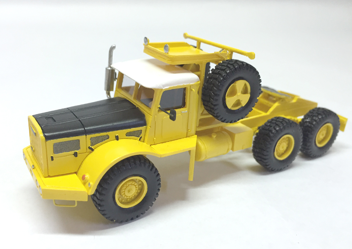 HO 1/87 WILLEME W8-SAT 6X6 Tractor – Ready Made Resin Model by Fankit Models