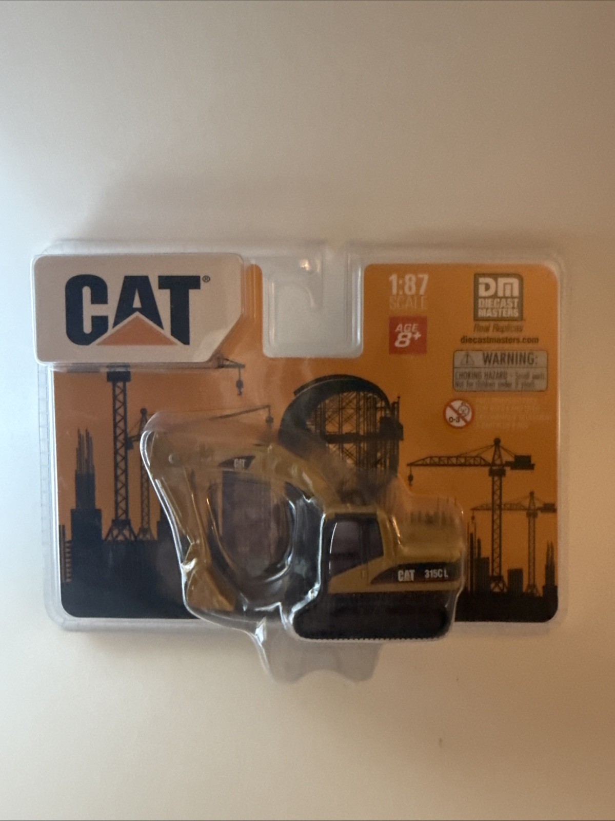 Diecast Masters 1/87 (HO) CAT 320D L Excavator #84663CS K10