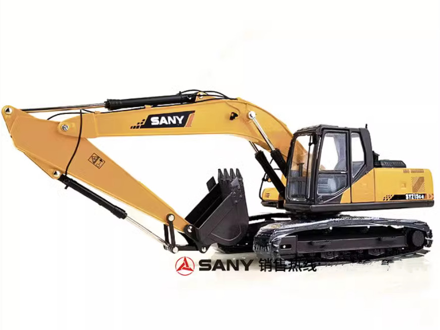 1:35 SANY SY215C-9 Excavator Construction Machine Equipment Diecast Model