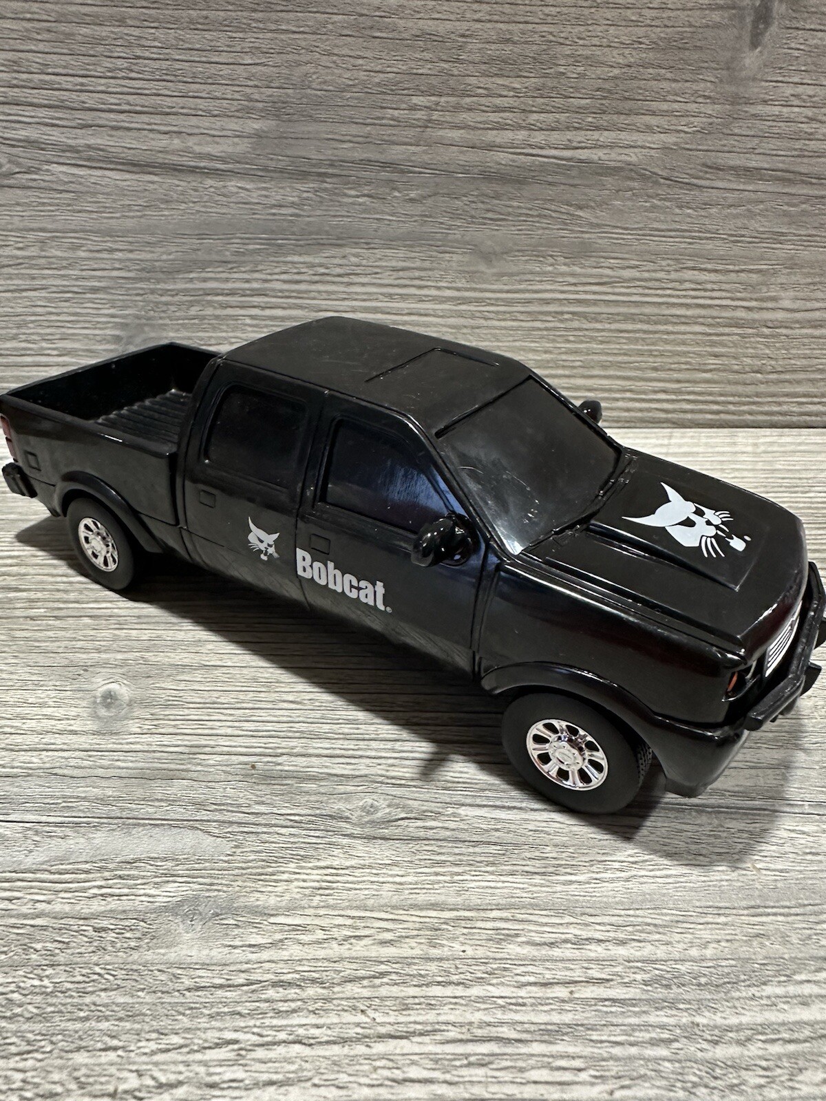 Service Truck BLACK Work Truck Bobcat Decals Plastic Front Half *Metal Box* Toy