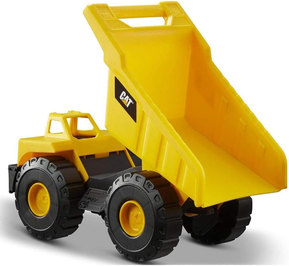 CAT Construction Toys, Construction Fleet 10″ Dump Truck Toy- Heavy‑Duty Plastic
