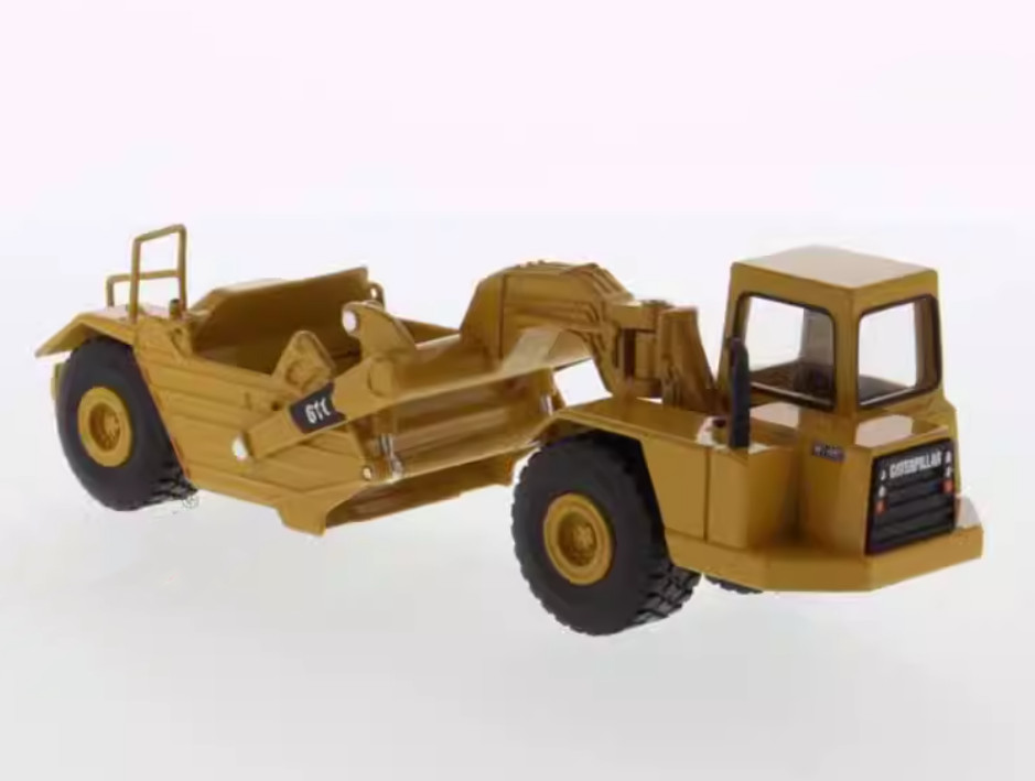 1:64 CAT611 Wheel Tractor Scraper Construction Machine Equipment Diecast Model