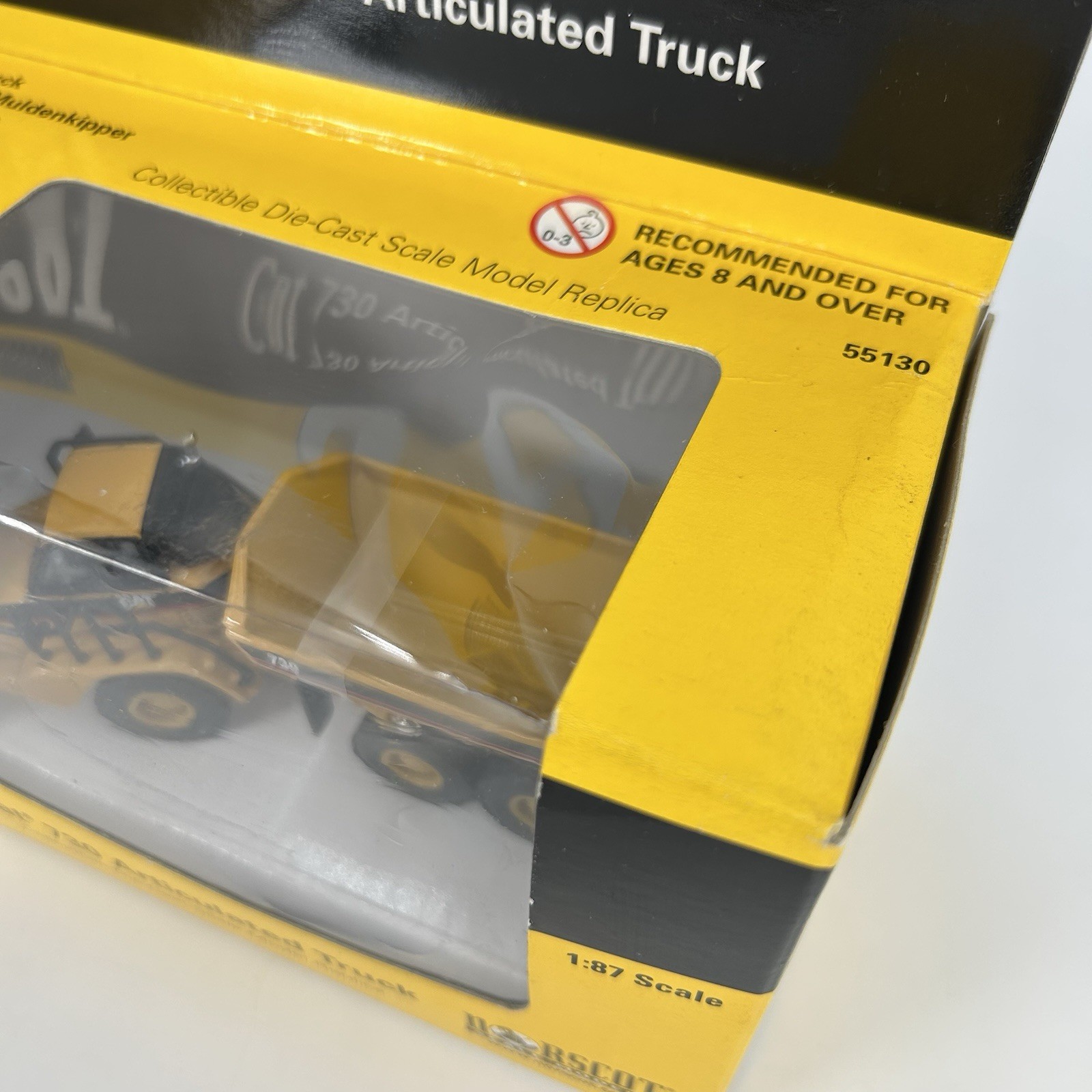Norscot Scale Models 1:87 CAT Die-Cast 55130 730 Articulated Truck NIB