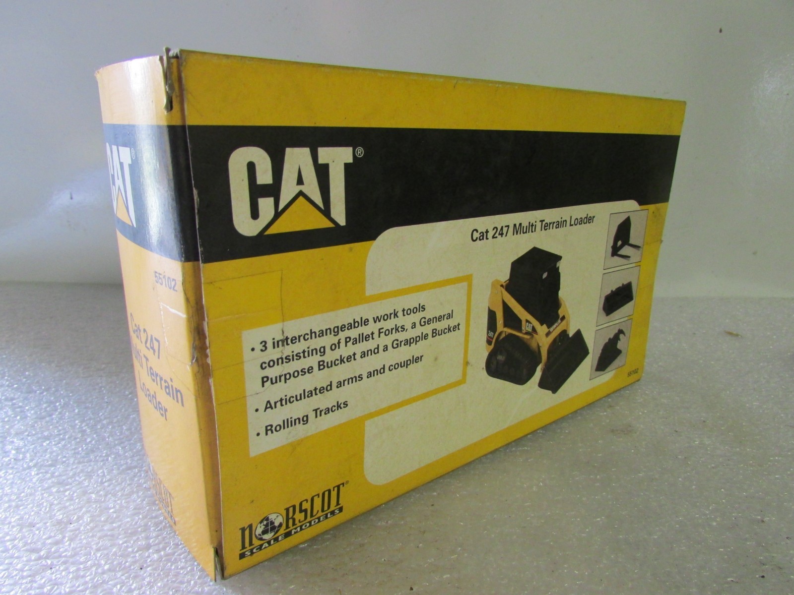 Norscot CAT 247 Multi Terrain Loader-Skid Steer 1:32 Scale Model 55102