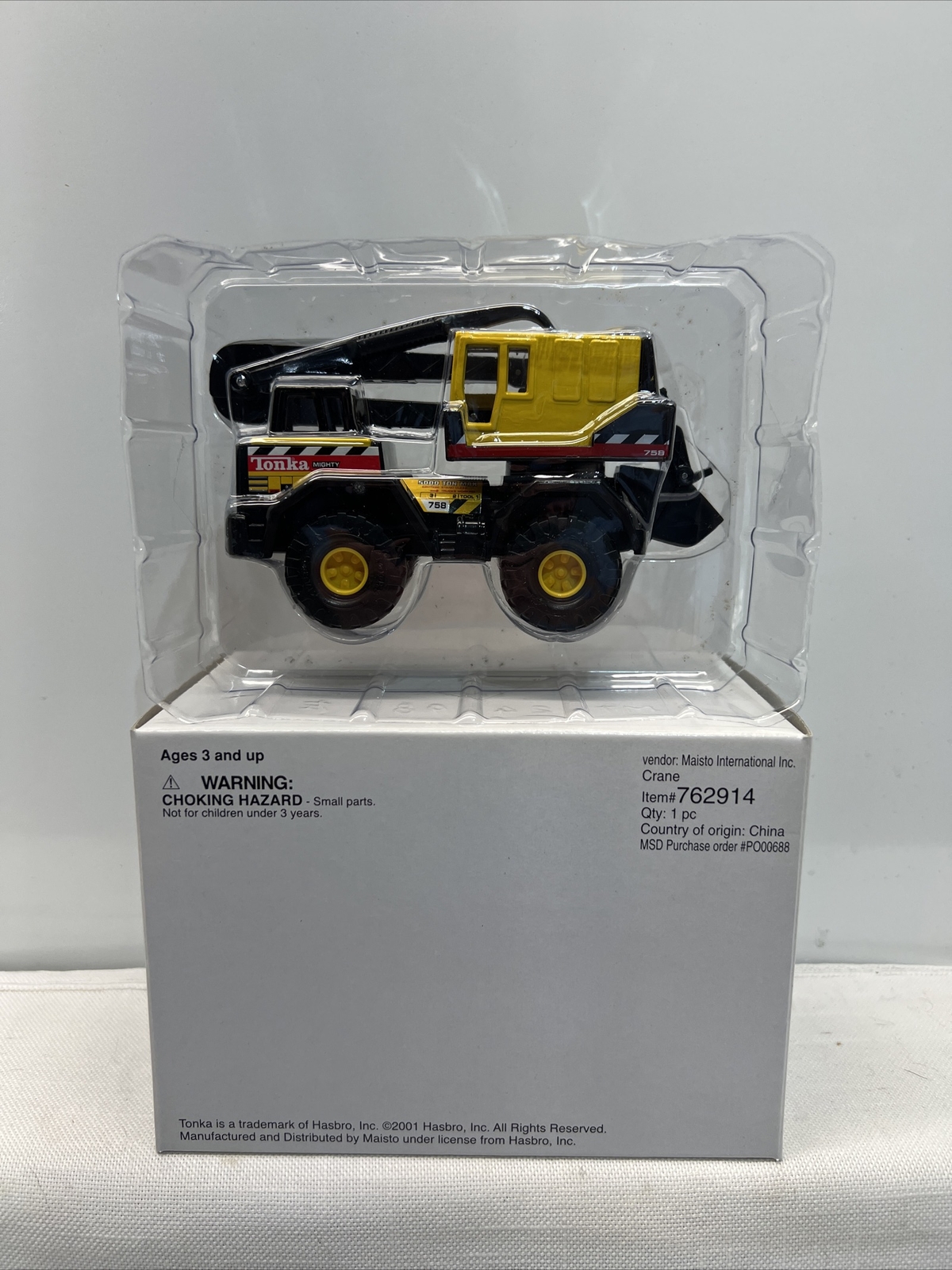 HASBRO Mighty Mini TONKA 762914 Maisto Crane New In Box