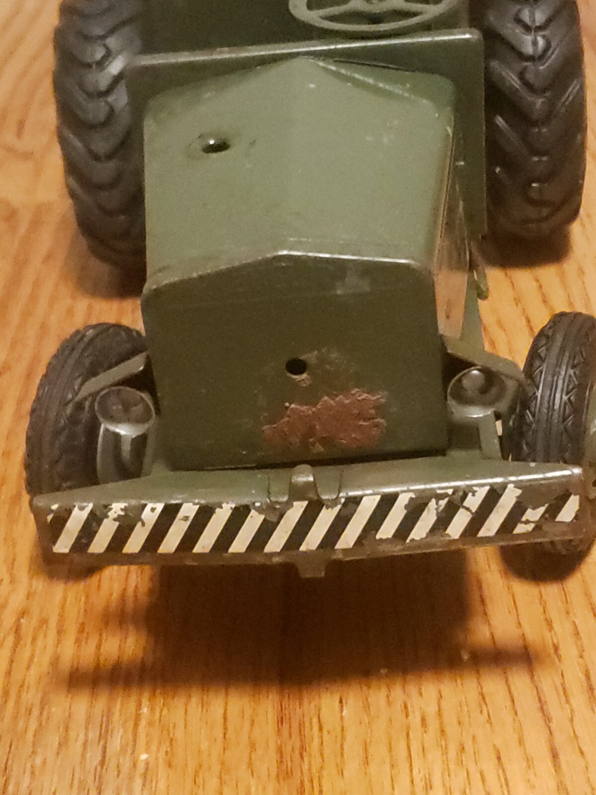 Charles Wm Doepke Metal Toy Euclid THE PIONEER Earth Mover & Tractor Green