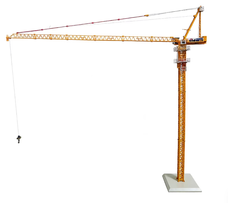 1:100 72CM XCMG XGL190-14S Luffing Tower Crane Constuct Equipment Diecast Model