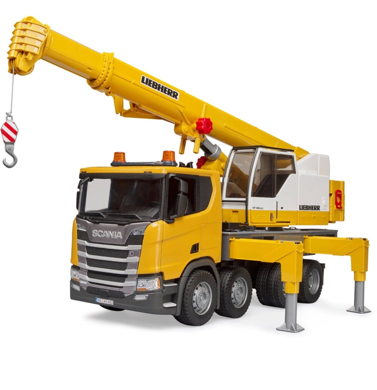 Bruder 1/16 Scania Super 560R Liebherr Crane Truck 03571
