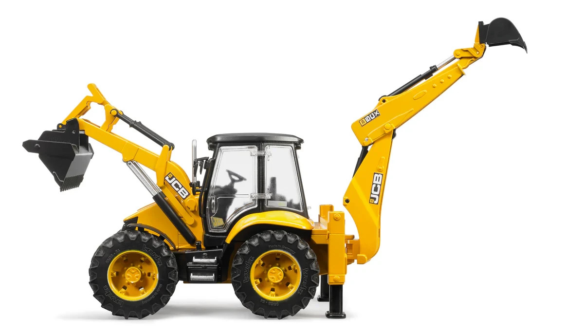 JCB 5CX Eco Backhoe Loader (model 02454) designed to a 1:16 scale Toy