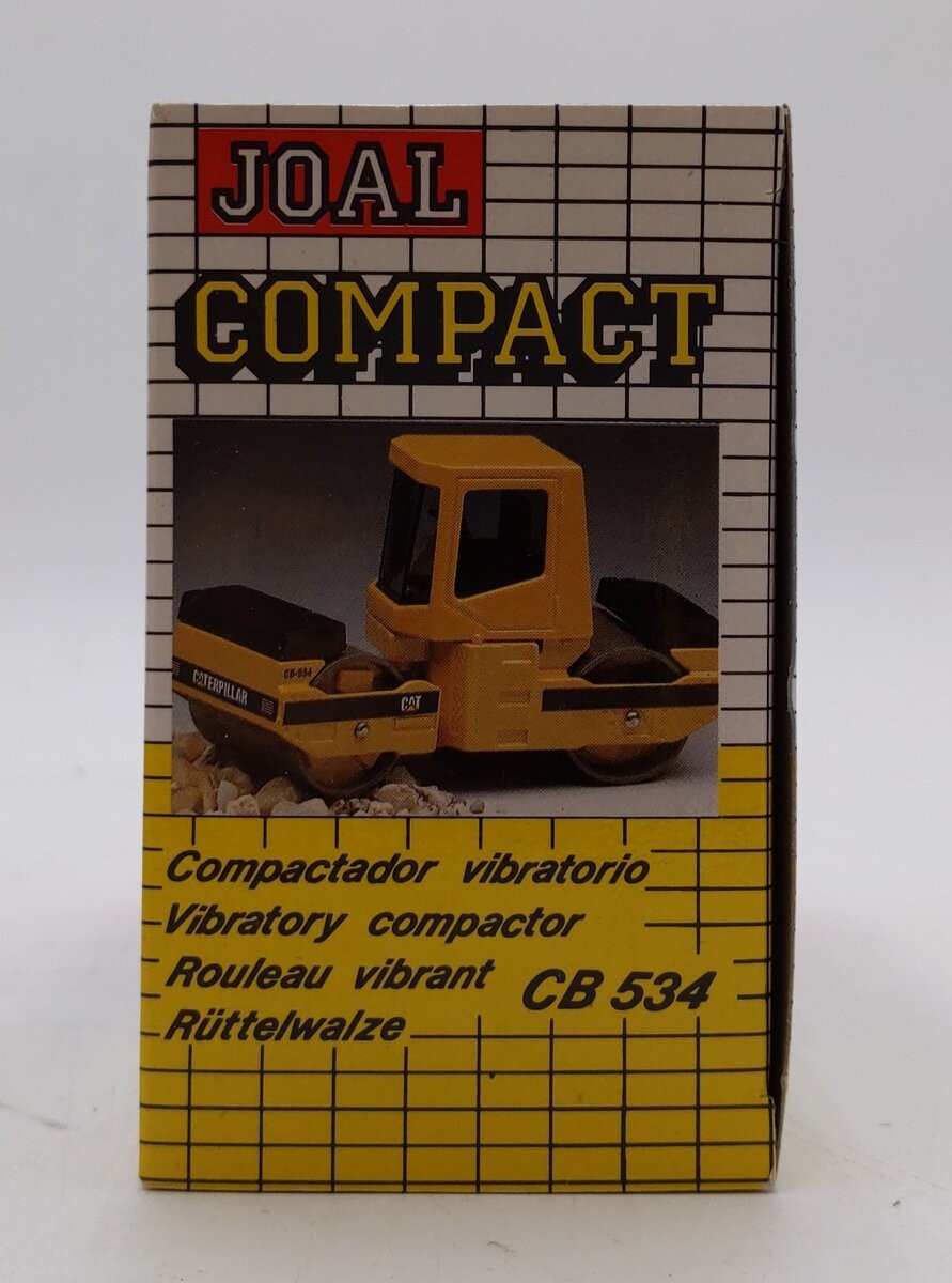 Joal 248 1:50 Die Cast CAT CB534 Compactor Die Cast Metal NIB