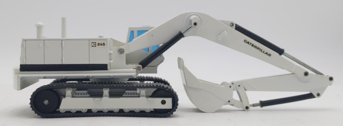 NZG 160 1:50 Caterpillar 245 Hydraulic Excavator – White EX/Box