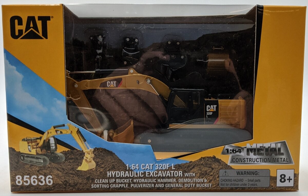 DieCast Masters 85636 1:64 Cat Diecast 320F Hydraulic Excavator