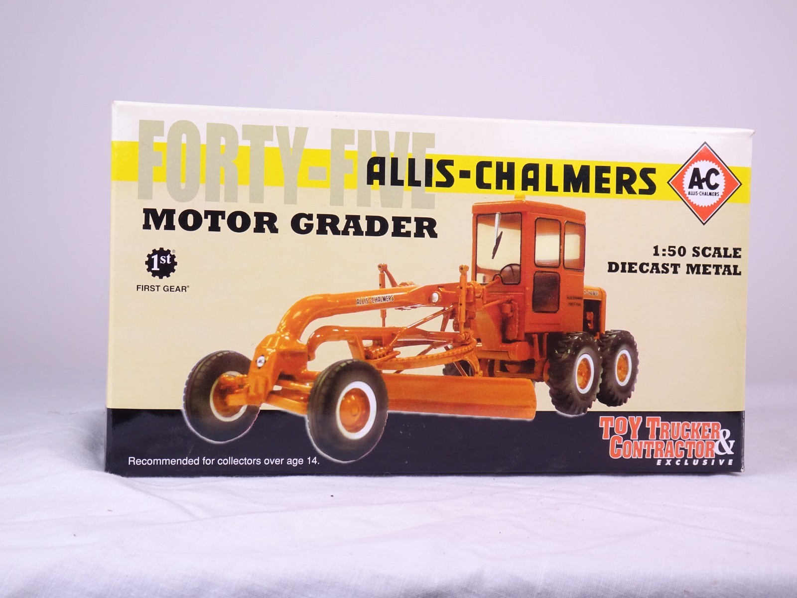 First Gear 1/50 Allis-Chalmers Forty-Five Motor Grader 50-3126 New In Box 2008