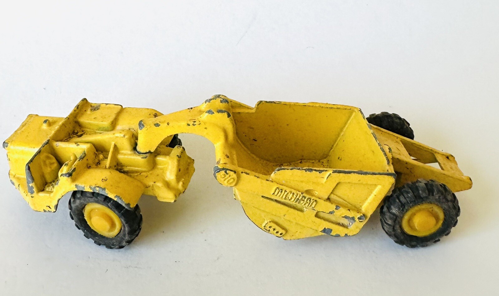 Vintage Lit’l Toy No 8-69 Michigan 310 Die-cast Construction Scraper Made In USA