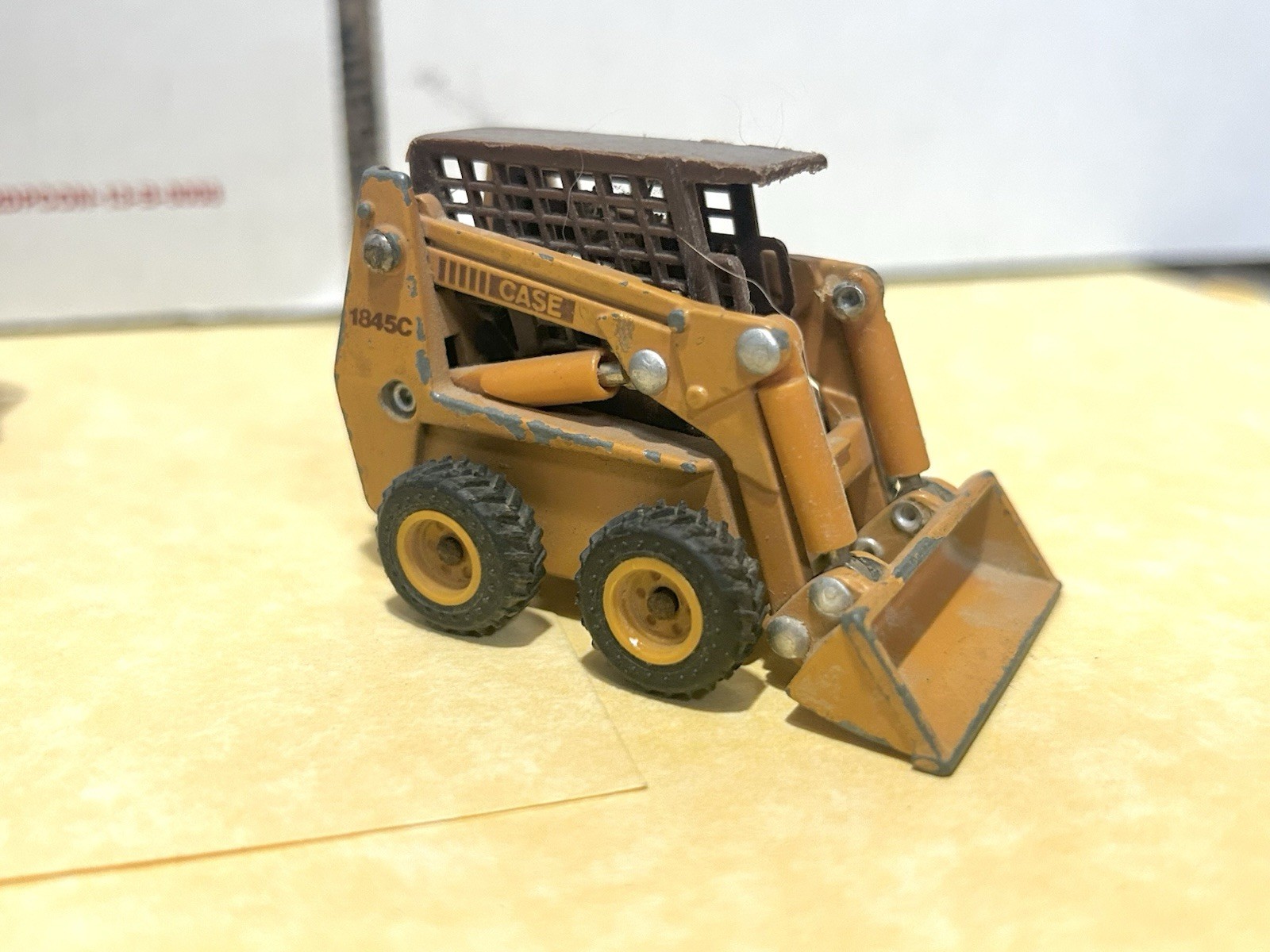 ERTL 1/50 Scale Case 621B Wheel Loader & 1845C Uni-Loader / Skidsteer *read*