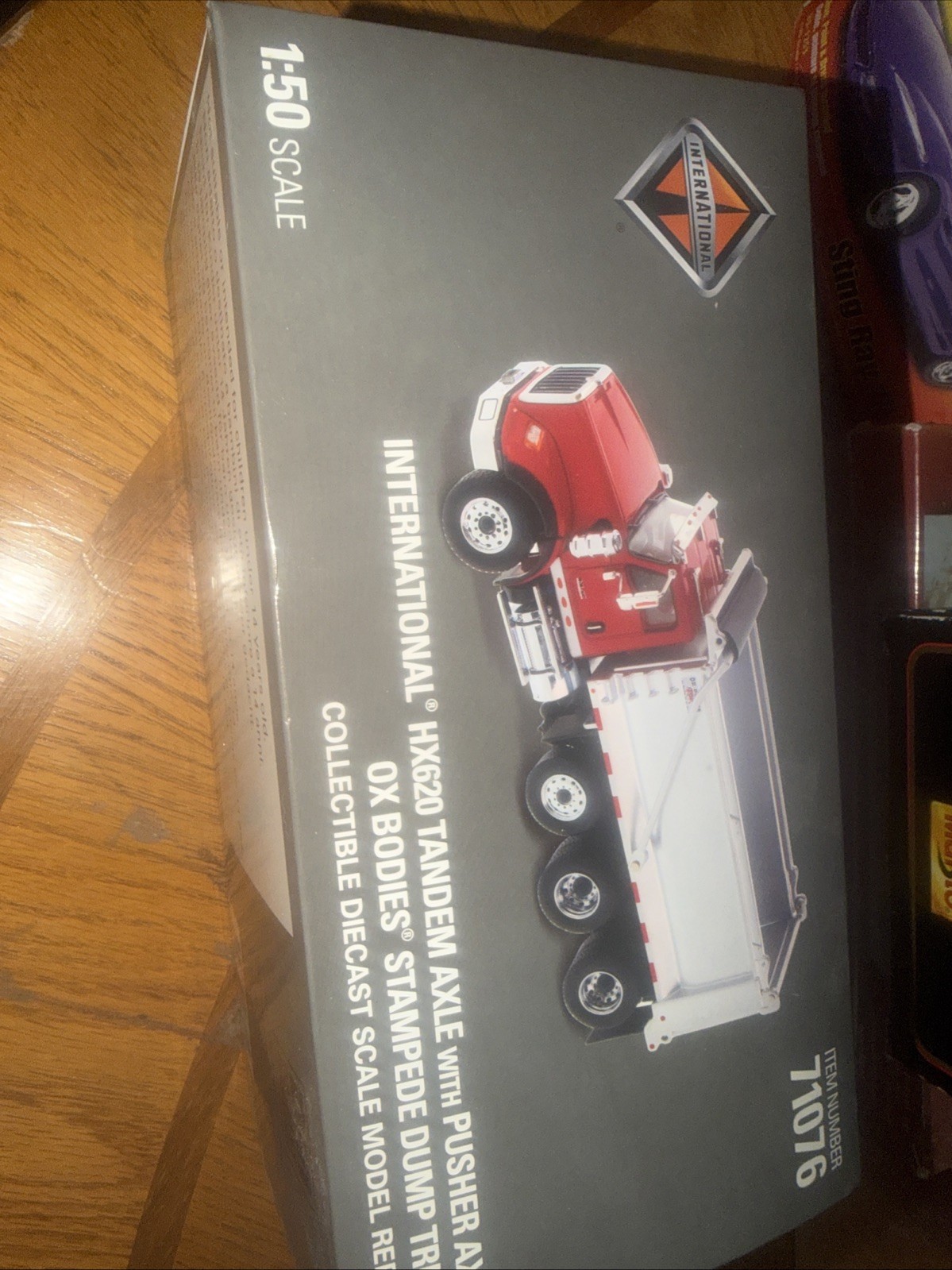 DieCast Masters 71076 1:50 International HX620 SB w. OX Stampede Dump Body Truck