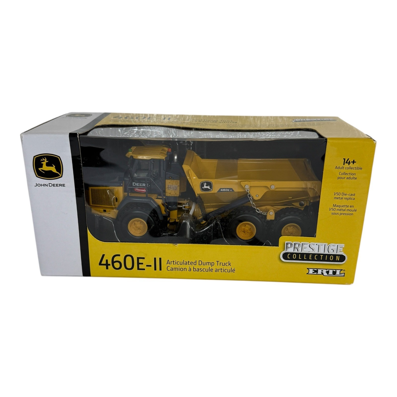John Deere 460E-II Articulated Dump Truck ERTL Prestige Collection 1/50 45822