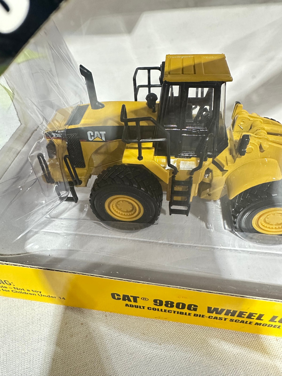 Caterpillar 980G Wheel Loader Core Classics Series By Norscot 1/50th Scale