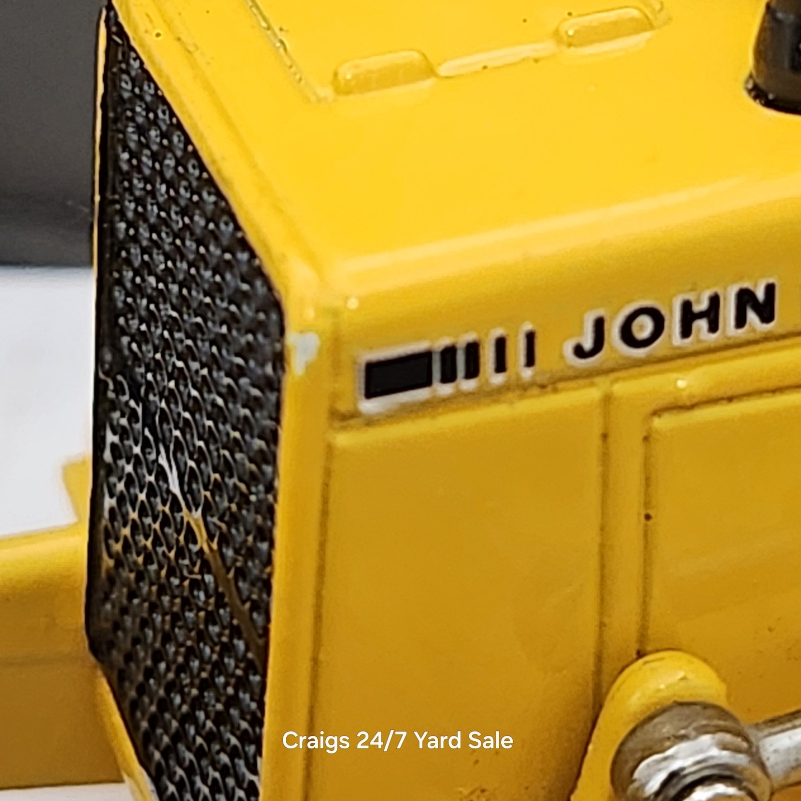 John Deere Bulldozer 550G ERTL 1/32 Near Mint 1990-1995 Vintage Yellow