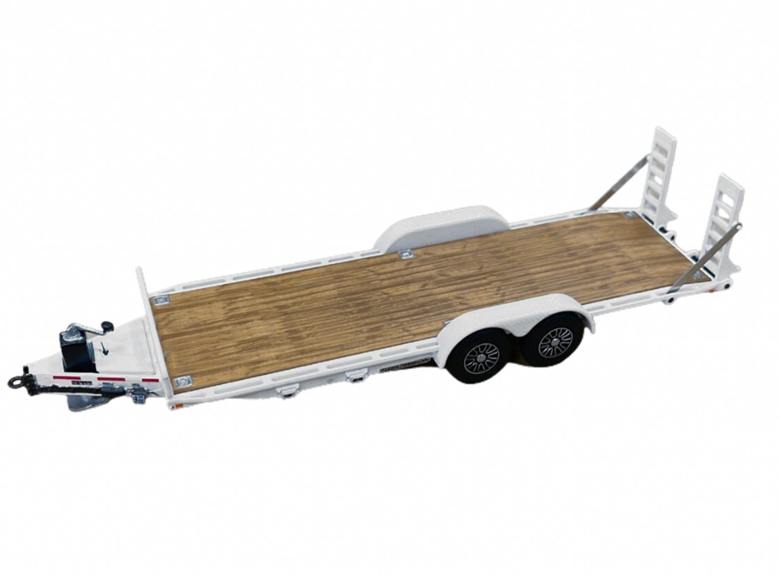Mirsberger Utility Trailer – White – Weiss Bros 1:50 Scale Model #031-2001 New