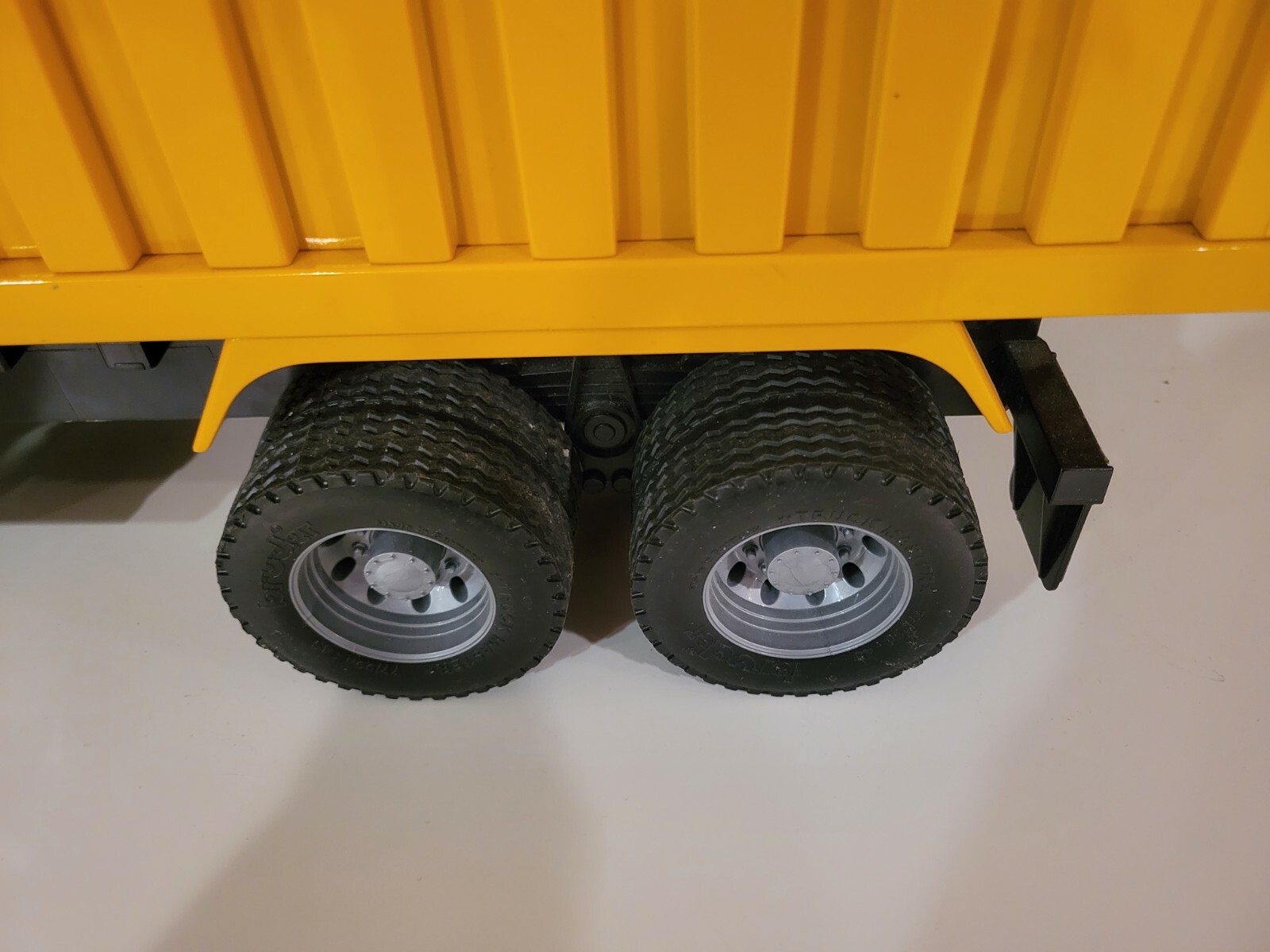 Bruder Used Loose Large Toy Blue Mack Dump Truck Incomplete W/Wear Germany Read