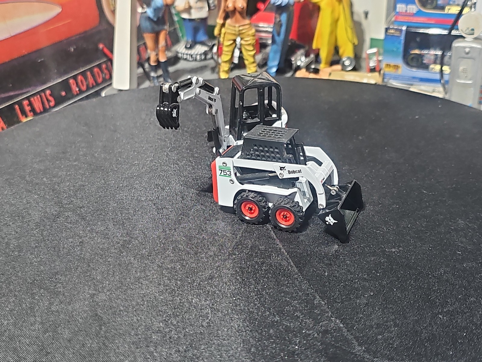 VINTAGE ERTL 1/50 Bobcat Lot OF 2 S753 Skid Steer Loader S325 Excavator NICE