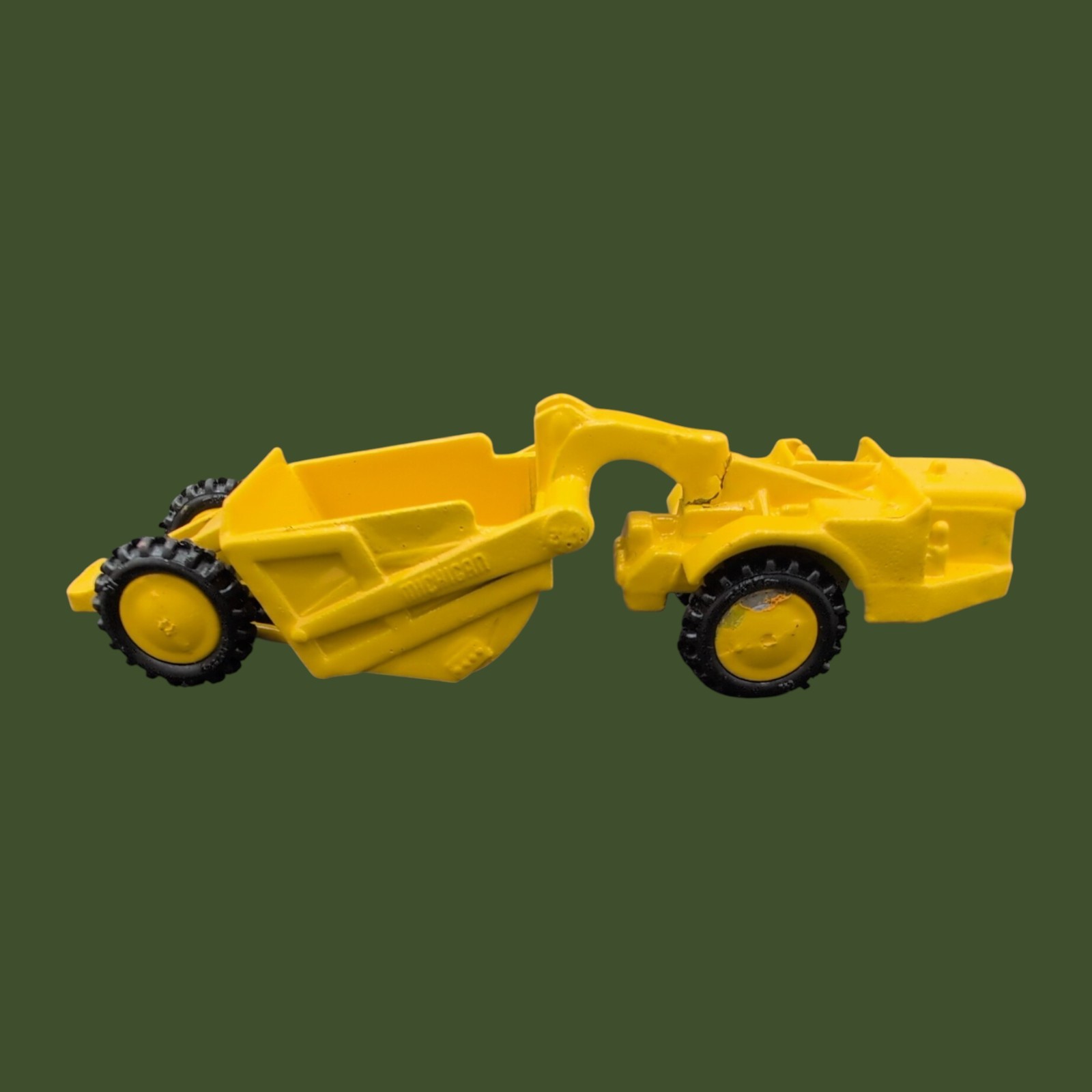 Lit’l Toy No 8-69 Michigan 310 Diecast Construction Scraper Made In USA Vintage