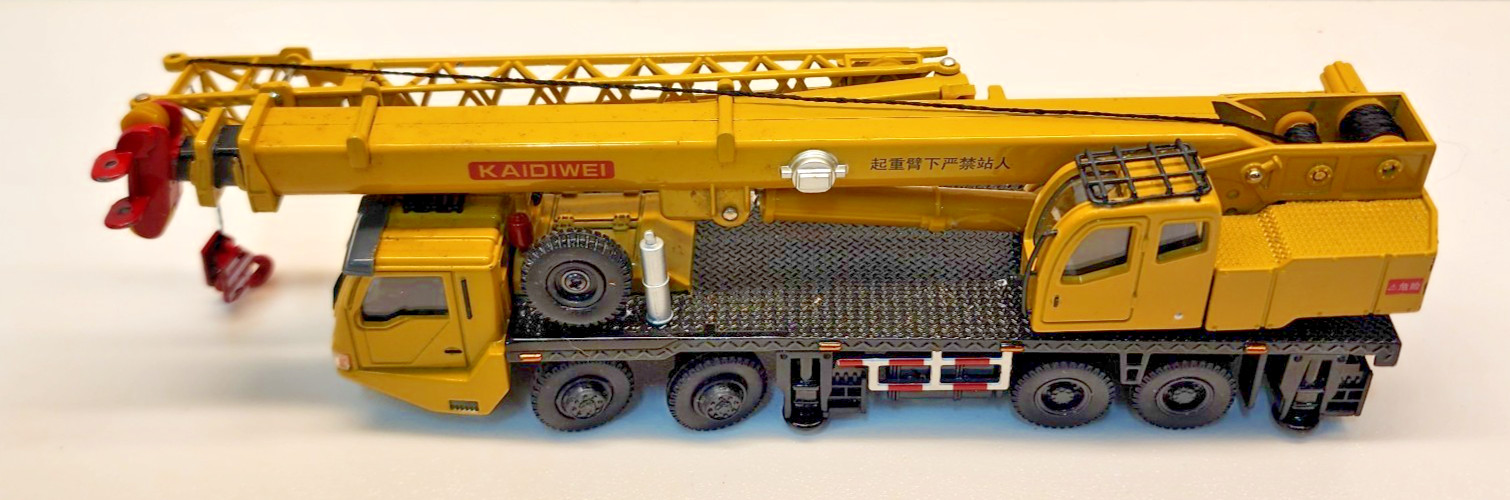 KDW 1/55 Diecast KAIDIWEI Heavy Mobil Construction Crane.