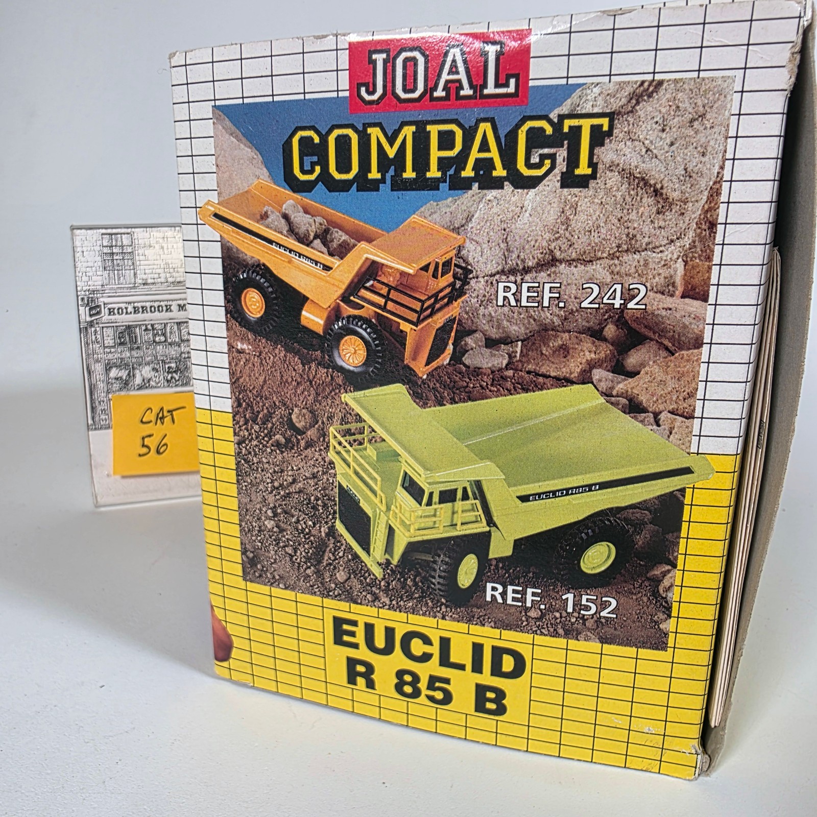 Joal Compact • Euclid R85 B Dumper Truck • Ref. 152 • Diecast 1:50 Scale
