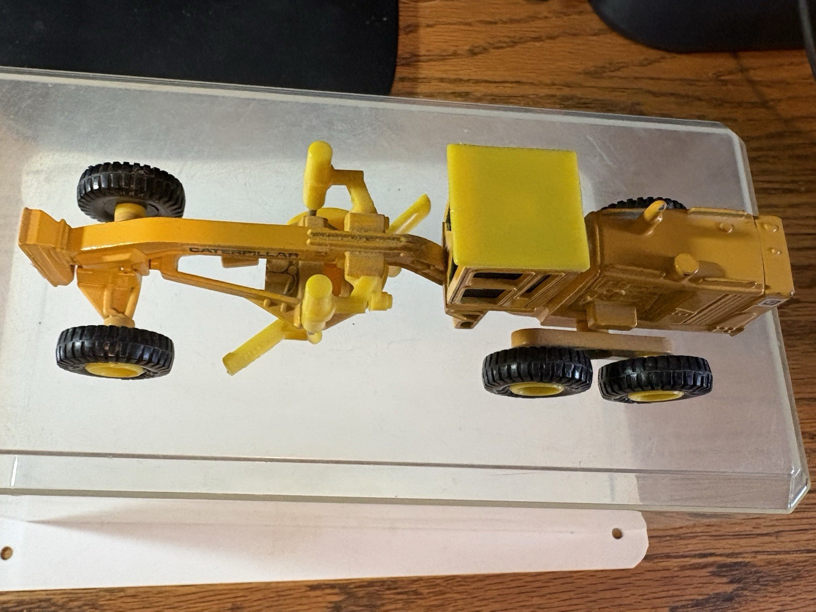 Vintage Ertl Mighty Movers Caterpillar Road Grader 6″ Die-Cast Pre-owned EXCELL