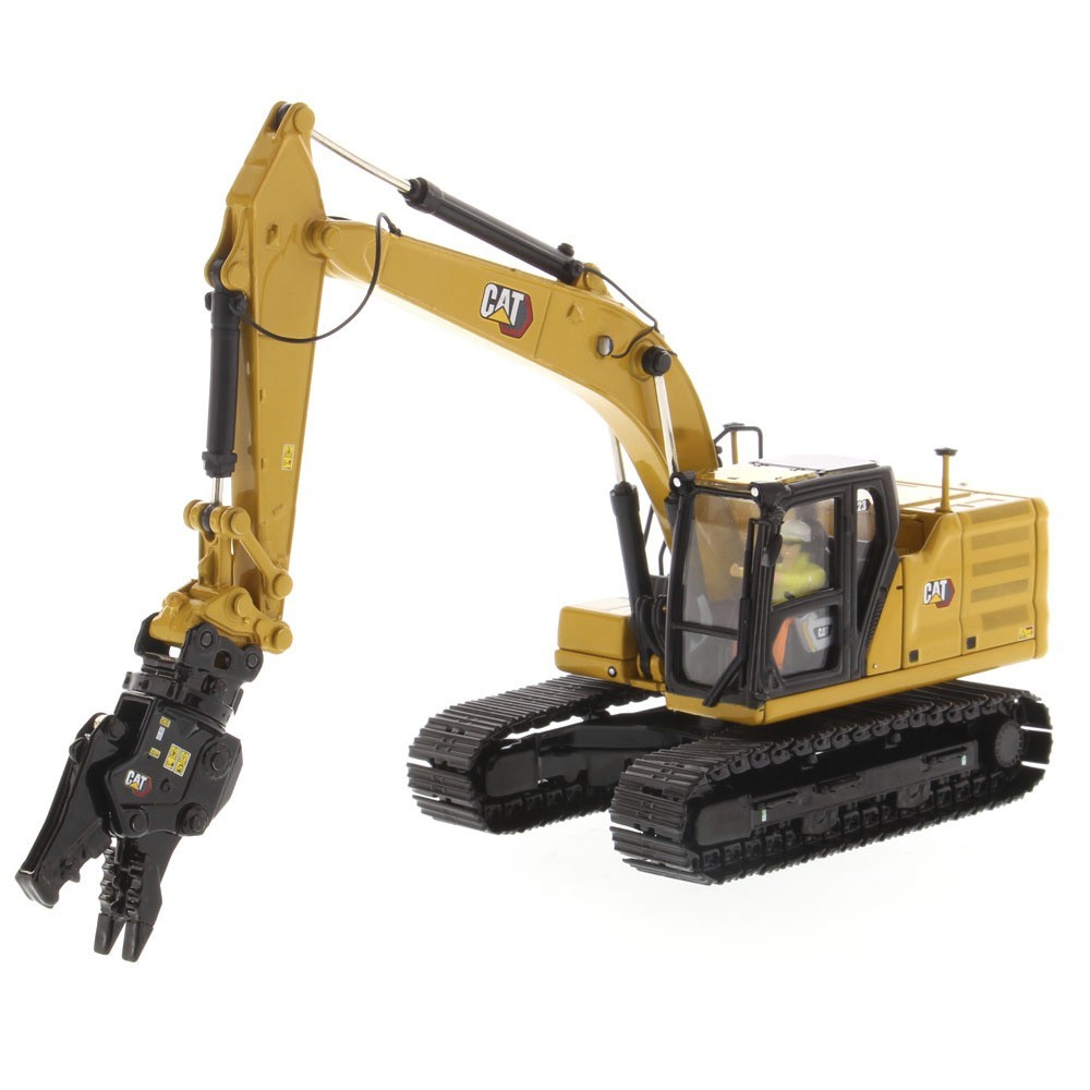 ⭐ 1:50 CAT 323 NEXT GEN HYDRAULIC EXCAVATOR W/ WORK TOOLS DIECAST MASTERS 85657⭐