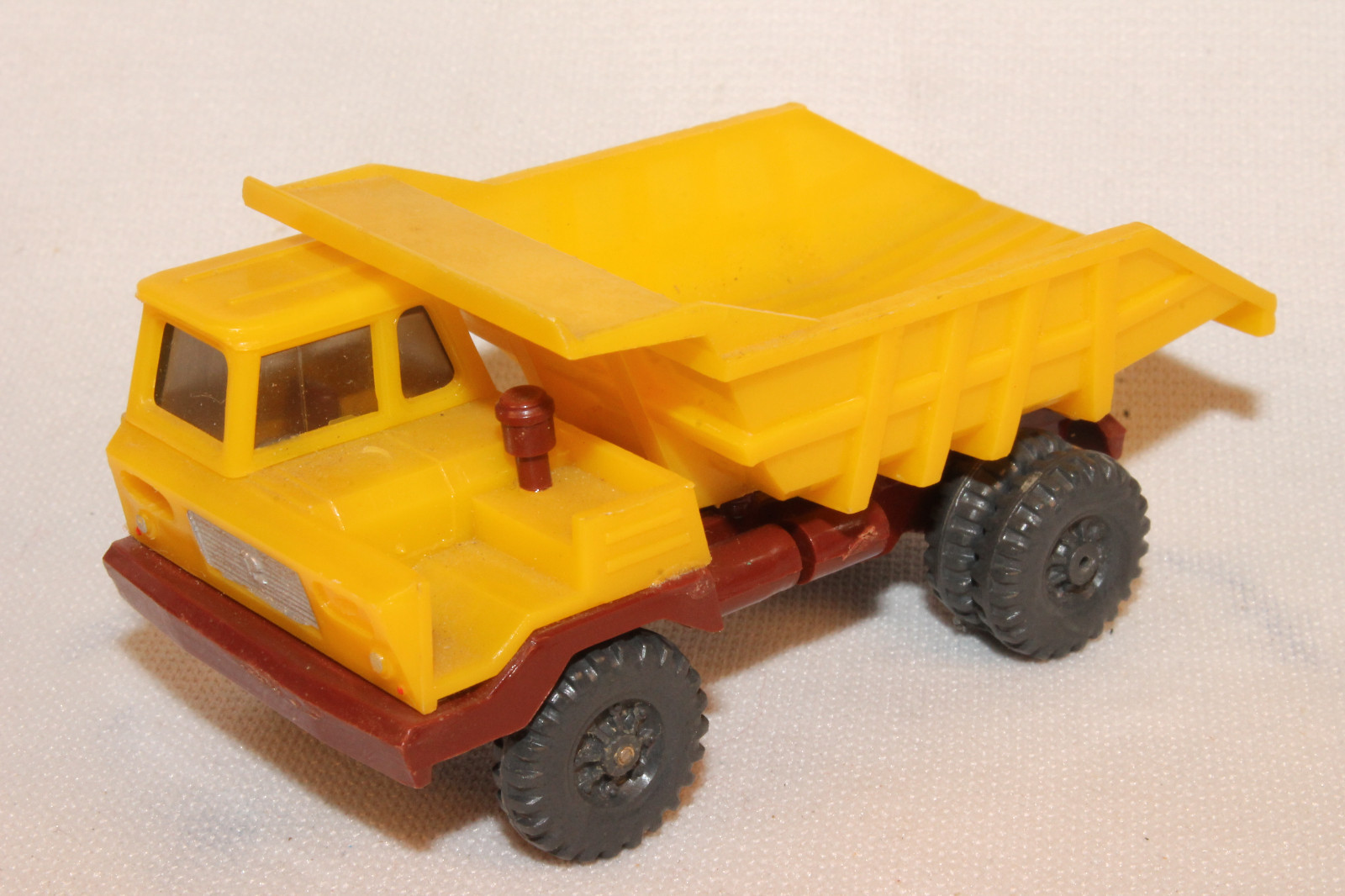 Wiking, Espewe, Off Road Dump Truck, Yellow & Brown, Early model