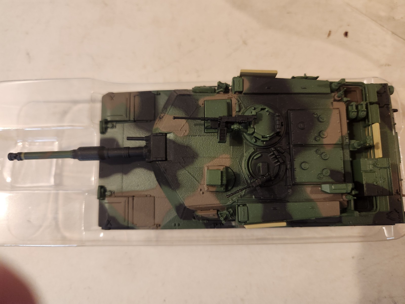 Abrams M1A1 Tank – Green Camo – Sword 1:55 Scale Diecast Model #SW1600-C New