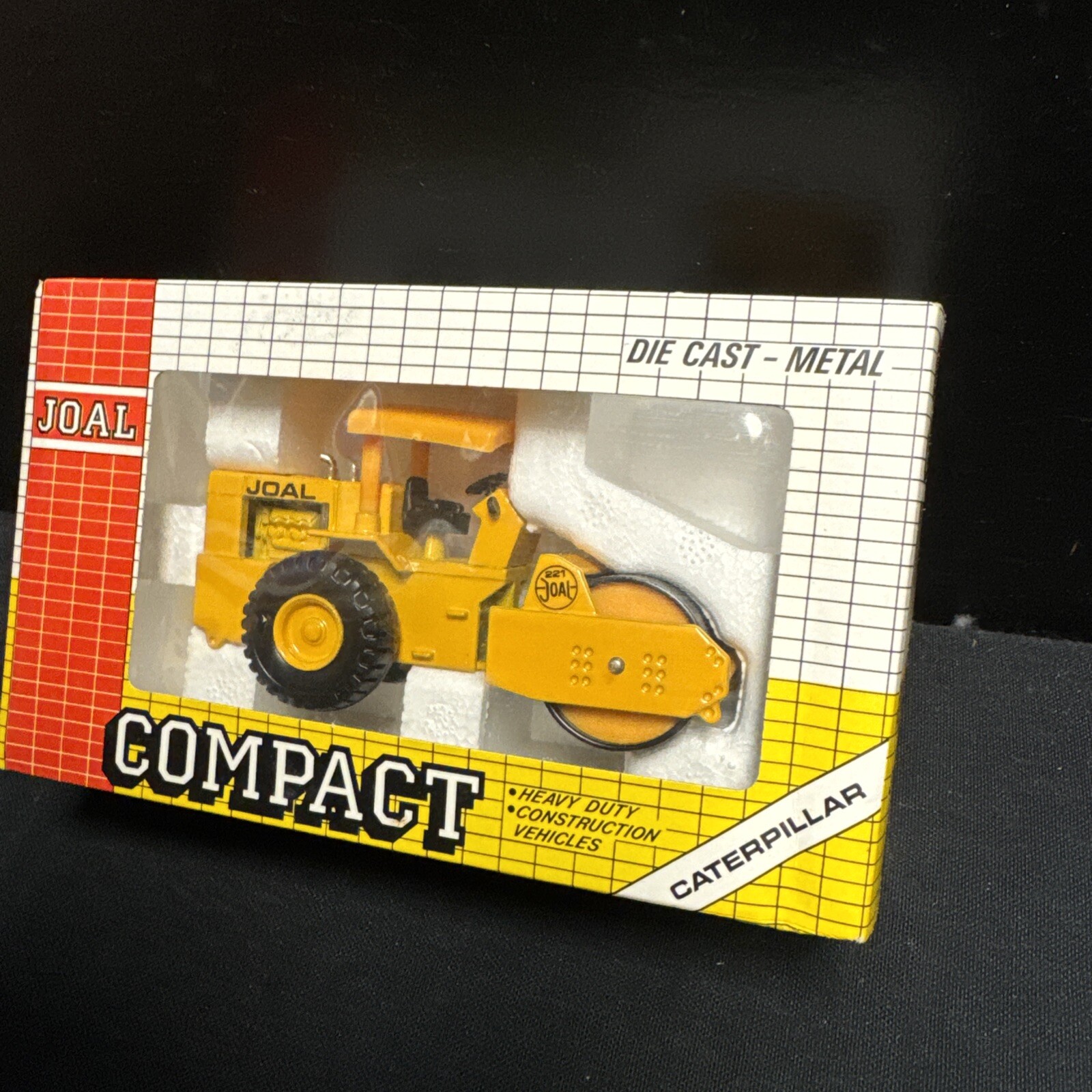 Joal CATERPILLAR #221 STEAM ROLLER 1/50 Scale Diecast NEW