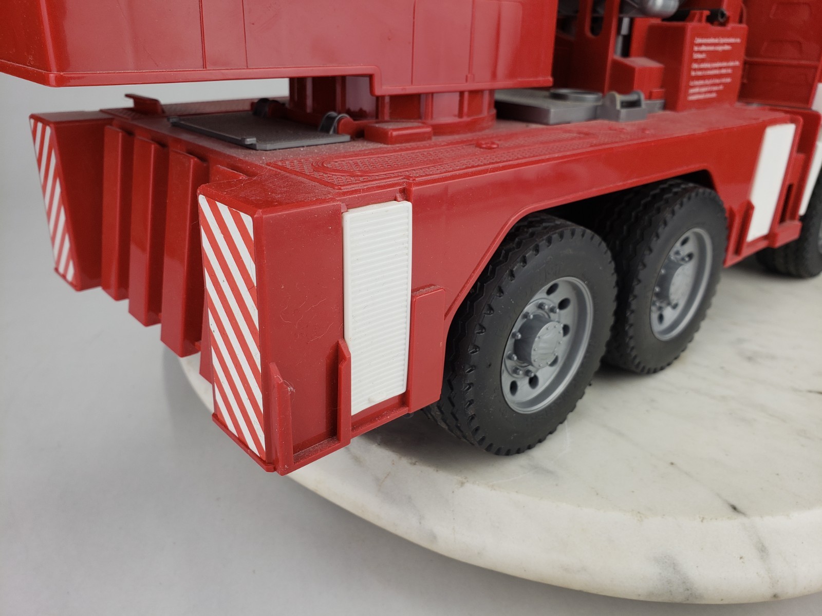Bruder Toys Man Firetruck Ladder Hose Fire Engine Truck 2001
