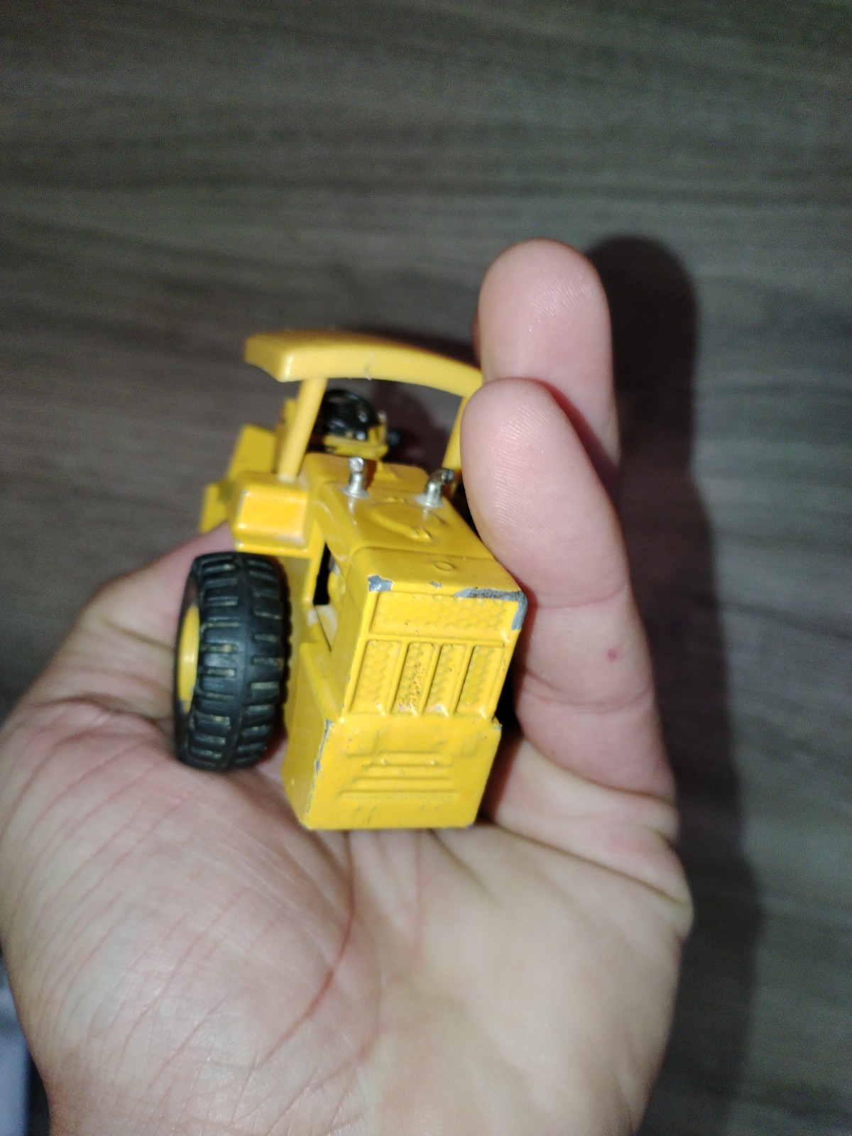 Joal Compact 221 Spain Caterpillar CAT Steam Roller Yellow 1:50
