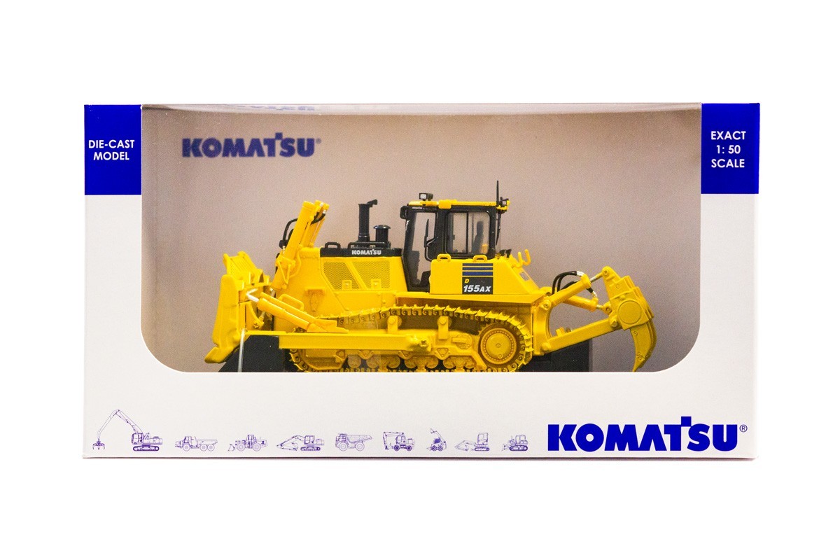 Universal Hobbies 1:50 Komatsu D 155 AX-7 Bulldozer Die-cast Replica UH8010