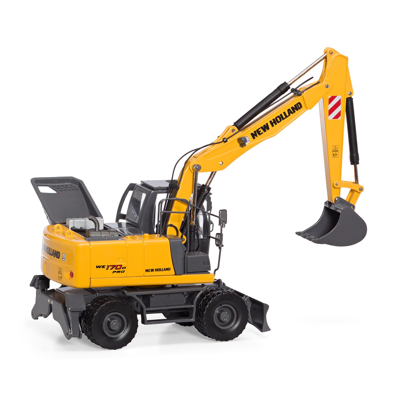 MOTORART,Wheeled excavator NEW HOLLAND WE 170B PRO, 1/50, MOT13787
