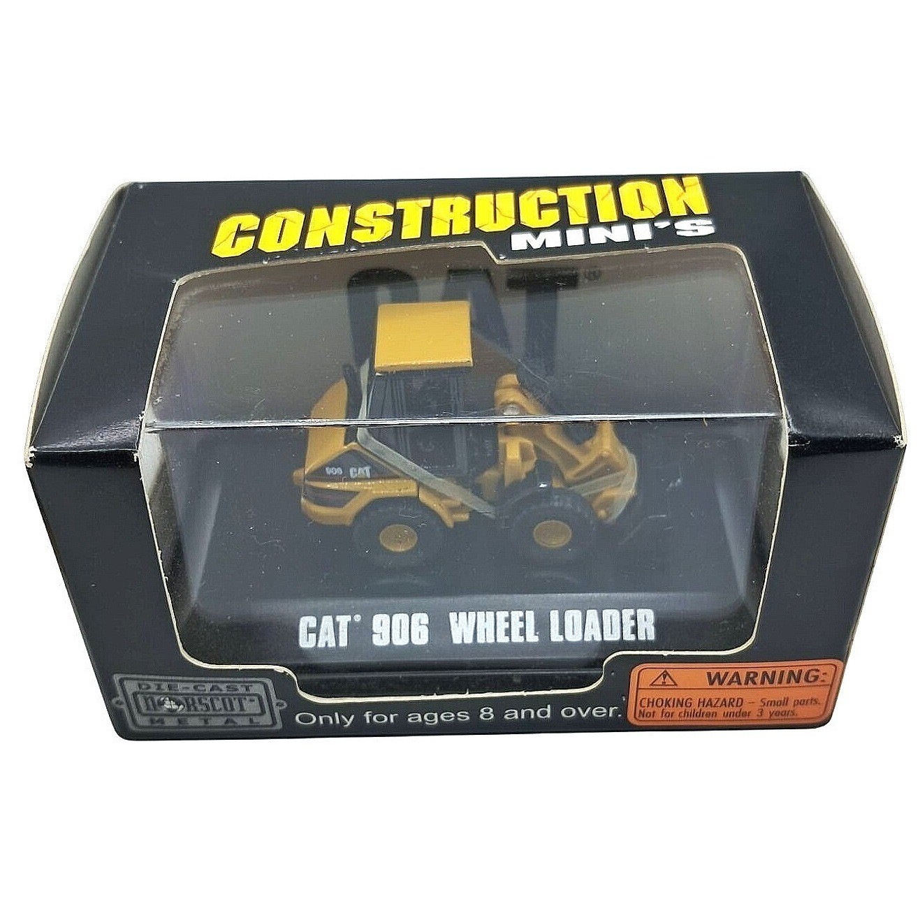 Industrial Norscot CAT Construction Minis Toy Vehicles Set Yellow Die-Cast Metal