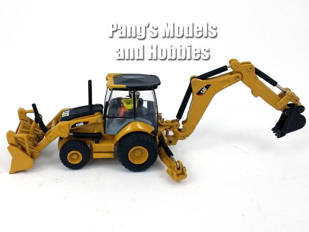 CAT 450E 450 Backhoe Loader 1/87 HO Scale Diecast Model – Diecast Masters