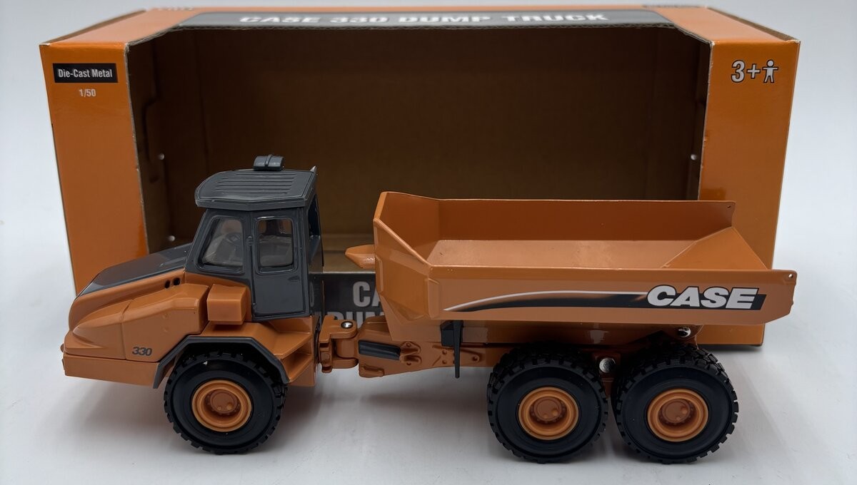 Ertl 14302 1:50 Scale Case 330 Articulated Truck LN/Box