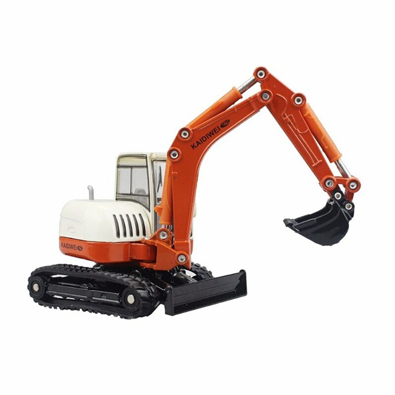 1:50 Diecast Metal Crawler Excavator Model Construction Vehicle Toys Kids Gifts